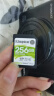 金士顿（Kingston）256GB SD存储卡 U3 V30 相机内存卡 sd卡大卡 支持4K 高速连拍 读速100MB/s 写速85MB/s 实拍图