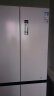 美菱（MeiLing）510升十字四门多门冰箱一级能效双系统超薄嵌入式家用大容量双循环电冰箱 BCD-510WP9CZX雪域白 实拍图