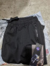 NASA MARVEL官方联名休闲男裤夏季运动长裤休闲舒适亲肤潮流学生宽松垂感 黑色束口 4XL（建议170斤-185斤） 晒单实拍图