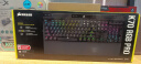 美商海盗船 (USCORSAIR) K70 RGB PRO 机械键盘 游戏键盘 全尺寸 8000Hz 竞技模式 铝框体 黑色 樱桃银轴 实拍图