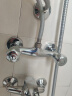 巢屋居双把双控水龙头冷热全铜淋浴龙头入墙式热水器混水阀双开关上淋浴 实拍图