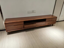 富凯上诺实木电视柜客厅家用茶几小型现代简约新中式胡桃色卧室电视机柜 【实木胡桃色】茶几120CM 实拍图