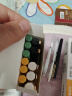 晨光(M&G)文具0.5mm黑色中性笔 直液式全针管签字笔 裸色控系列学生小清新水笔 12支/盒ARP50903 实拍图