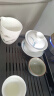 MULTIPOTENT功夫茶具三才盖碗手绘青花兰花薄胎瓷泡茶碗 实拍图