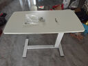 哈骆顿（HALODN）床上电脑桌子可移动升降桌书桌学习桌床边桌站立式工作台写字桌子 白色气压升降【基础款】80*40 实拍图