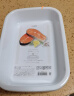 家の物语（KATEI STORY）日本进口备菜盘厨房料理火锅配菜盘蔬菜拼盘托盘方形碟子食品级 1.3L*4个套（日本制食品级） 晒单实拍图