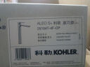 科勒（KOHLER） 面盆台上盆乔司时尚台上式洗手盆洗脸盆陶瓷台盆 14800T-0+25104T-4F-CP龙头 实拍图