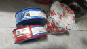正泰（CHNT）电线电缆电源线铜芯家用电线阻燃单股铜线电线4平方100米蓝色 实拍图