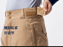 迪卡侬（DECATHLON）冬季户外儿童青少年滑雪男童防水保暖滑雪服滑雪裤 JKT 500 奶茶色滑雪裤 165cm /14岁 实拍图