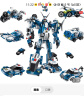 启蒙积木儿童拼装玩具变形机器人机甲男孩生日礼物 疾风战将1407 实拍图