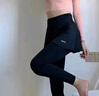 VOEDOOU鲨鱼裙裤女假两件运动瑜伽裤高腰收腹提臀显瘦大码打底裤芭裤比薄 黑色 L码 100-120斤 实拍图