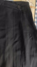 欧贝汐春夏长裙女士韩版高腰西装裙秋冬中长款垂感半身裙 黑色 XL 晒单实拍图