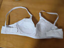 逐暖中老年人纯棉布文胸妈妈胸罩无钢圈无海绵薄款全棉内衣 纯白色 75A 实拍图