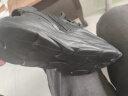 ZUOYIQI男鞋2024夏季新款透气休闲跑步鞋厚底网面增高运动老爹鞋子男 黑色 43 实拍图