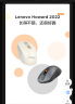 联想（Lenovo） 无线蓝牙双模充电鼠标 蓝牙5.0/3.0 便携办公鼠标人体工学设计 Howard2022风暴灰充电版 实拍图