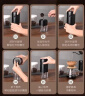 CLITON电动咖啡磨豆机 手摇咖啡豆研磨机便携手冲手磨咖啡机自动磨粉机 实拍图