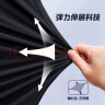 361度运动裤女新品夏季冰感防晒弹力直筒九分裤针织基础休闲裤子女 【推荐】【束脚】超级黑 XL 实拍图