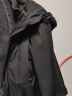 杉杉（SHANSHAN）【可拆卸内胆】五穿羽绒服男冬季鹅绒外套商务加厚男士中长款夹克 黑色 170 实拍图