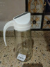 双枪油壶自动开合油瓶厨房玻璃油罐醋壶酱油瓶防漏油不挂 650ml白色 晒单实拍图