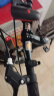 迪路仕（DEROACE）自行车灯前灯山地车强光手电筒充电夜骑喇叭儿童骑行装备配件 红色 实拍图