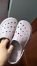 斯凯奇（SKECHERS）洞洞鞋女士夏季外穿包头泡泡鞋厚底透气软底凉拖鞋休闲鞋111514 实拍图