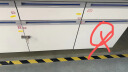 天章办公(TANGO)PVC警示胶带黑黄斜纹48mm*23米*6卷斑马工厂仓库地标线地板地面安全胶带定位标识贴警示 实拍图