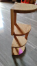 源氏木语实木置物架北欧转角家用橡木书桌桌面木架隔板收纳架 （原木色）0.2米转角置物架 晒单实拍图