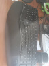 多彩（Delux） GM901人体工学键盘 有线无线蓝牙 电脑办公 静音轻音键盘薄膜键盘 程序员键盘 GM901黑色【有线版】 实拍图