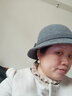 JIASHENGXI羊毛渔夫帽女冬季日系时尚帽子女秋冬百搭圆脸合适韩版潮洋气盆帽 深灰色 可调节 实拍图