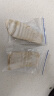 QDZX4号8*12cm100只自封袋食品袋保鲜袋PE袋密封袋防水防潮防尘袋 实拍图