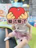 幼歌（YOUGE）婴幼儿夏季法式甜美小飞袖上衣轻薄透气宽松爱心短裤潮 粉色短裤 90 cm 实拍图