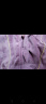 曲果（QUGUO）品牌睡衣女士秋冬季长袖海岛绒冬天薄款绒质秋冬款开衫家居服套装 9937嫣紫色 XXL【建议140-160斤】 实拍图