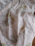 全棉时代纯棉新生婴儿连体衣服新款抗菌纱布宝宝春夏满月服和袍 花园物语粉【夏季款】 73cm （6-9个月） 实拍图