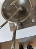 GreGor纯钛炒锅家用无涂层物理抗粘锅炒菜锅30cm抗菌电磁炉通用 实拍图