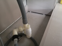 潜水艇（Submarine）洗衣机下水地漏三通接头面盆池下水扫地机器人排水拖把池通用口 地漏四通接头 实拍图