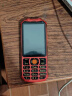 全新3.5吋可触屏抖音版智能老人手机4G全网通安卓手写按键直板学生老年机备用超长待机微信视频双卡双待 红色 64GB-抖音版 实拍图