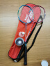红双喜（DHS）羽毛球拍对拍碳素中杆耐打双拍耐用型附3球ES500 实拍图