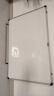 得力(deli)90*60cm悬挂白板 白板写字板 黑板 磁性悬挂式小白板 实心纤维板芯黑板 教学家用白板 92608 实拍图