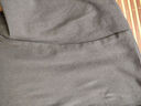 无印良品（MUJI）男式 水洗粗棉线圆领短袖T恤 男士打底衫纯棉全棉 男装 深灰色 AB1MCC4S L (175/100A) 实拍图