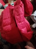 雅鹿轻薄羽绒服女2025年新款短款连帽轻盈便携小个子旅行白鸭绒外套 中国红-连帽 2XL （推荐125-140斤） 实拍图