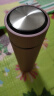 然也（RAE）保温杯304不锈钢女学生大容量带茶隔泡茶杯便携水杯子粉色R3316 实拍图