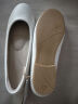 无印良品（MUJI）女式 皮革 平底鞋(女士) 鞋子 米白色 235mm/37码（2.0） 实拍图