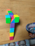 圣手 魔方魔尺24+36段百变魔尺弹力结构儿童玩具生日礼物 彩虹色 实拍图