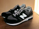 NEW BALANCE 官方休闲鞋男鞋女鞋简约经典舒适百搭时尚轻便复古运动鞋565系列 灰色 ML565CLG 40.5 (脚长25.5cm) 实拍图