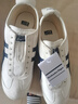 Onitsuka Tiger鬼塚虎春夏男女帆布一脚蹬懒人鞋MEXICO 66™ SLIP-ON 1183A360 米色/藏青色 44.5 实拍图