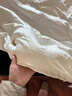 桐乡100%桑蚕丝被芯纯手工天然蚕丝被优质长丝四季被秋冬被子母被 桑蚕丝净重6斤(总重约8斤） 200x230cm【白色全棉】 实拍图
