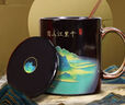 唐赋故宫千里江山图感温变色杯陶瓷马克杯带盖水杯咖啡杯文创生日礼物 实拍图