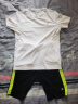特步（XTEP）儿童童装男童夏季套装校园运动清爽两件套 珍珠白 160cm 晒单实拍图