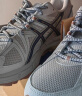 亚瑟士ASICS男鞋越野跑步鞋抓地稳定运动鞋耐磨跑鞋GEL-KAHANA 8 浅灰色 41.5 实拍图