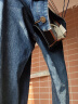 吉普（JEEP）牛仔裤男宽松夏季男士直筒中腰休闲新款男装牛仔裤子 J8025蓝灰薄款 31码 实拍图